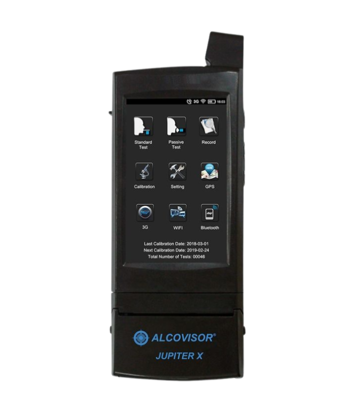 AROTEC Jupiter X Alcohol Breath Analyzer with Inbuilt Cam Printer